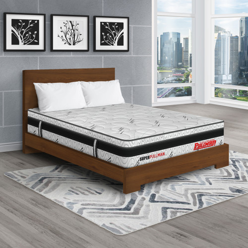 Colchón Superpullman Euro U + Cama TPM + Almohada