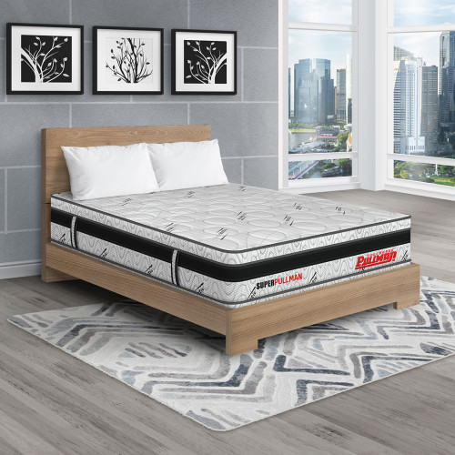 Colchón Superpullman Euro + Cama TPM + Almohada