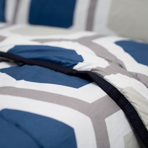 Combo Edredón Disperso + Jgo. de Sábanas Design