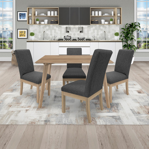 Juego de Comedor 4P (120) Cris Danny 4 Sillas