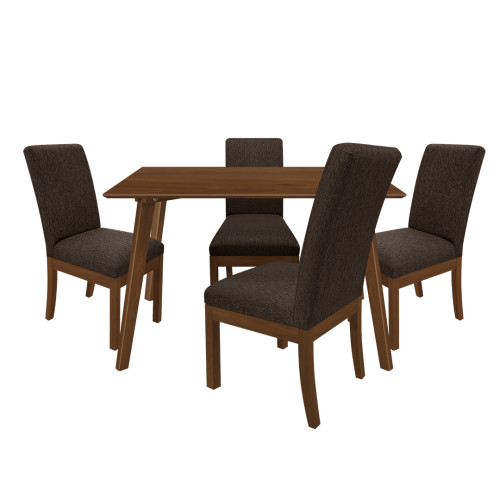 Juego de Comedor 4P (120) Cris Danny 4 Sillas