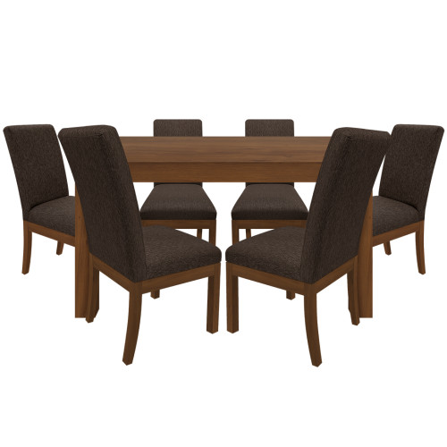 Juego de Comedor 6P (140) Italia Danny 6 Sillas