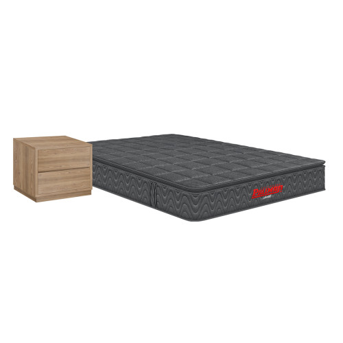 Colchón Orthopack BTU + Mesa de Noche Full