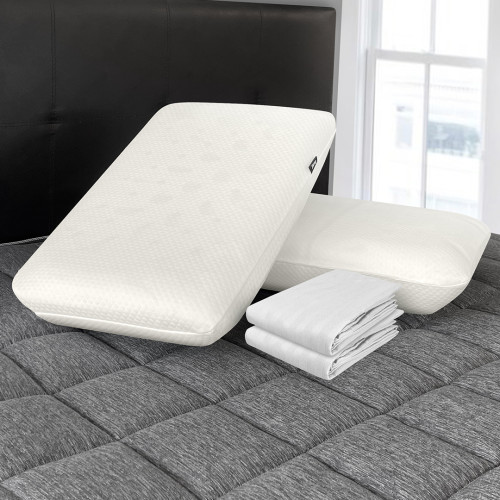 Combo 2 Almohadas Multifuncional + Fundas