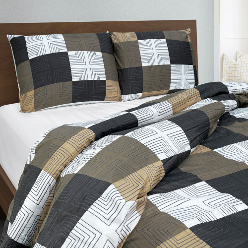 Juego Forro Duvet Sábana Disperso