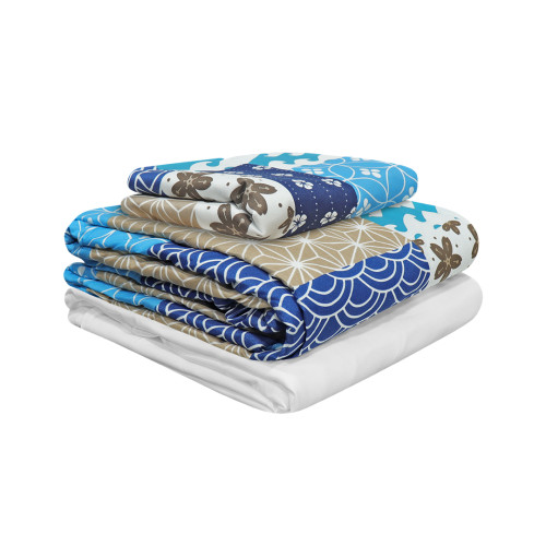 Juego Forro Duvet Sábana Disperso