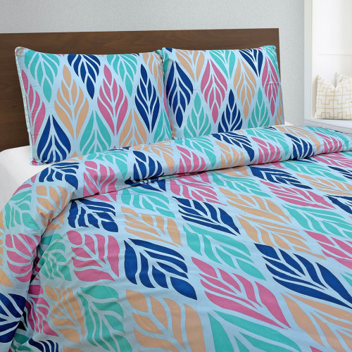 Juego Forro Duvet Sábana Disperso